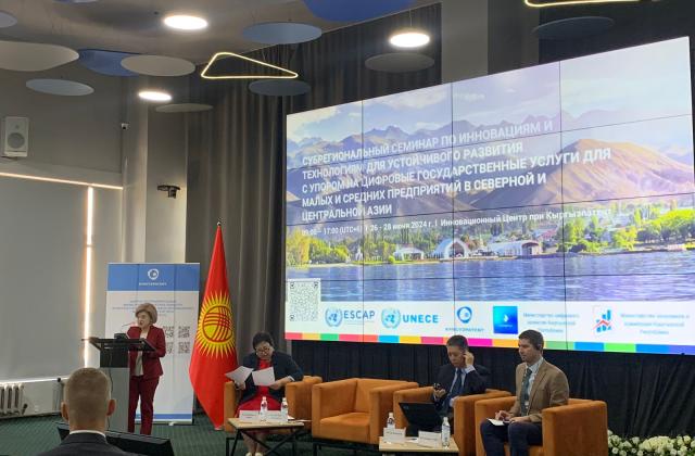 seminar on the creative economy in Central Asia